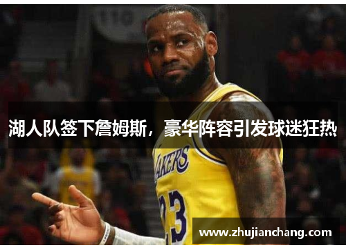 湖人队签下詹姆斯，豪华阵容引发球迷狂热